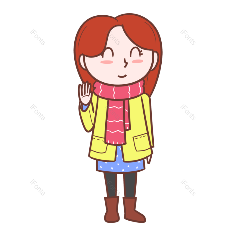 卡通图片,美女元素,卡通美女PNG,卡通女免抠素材